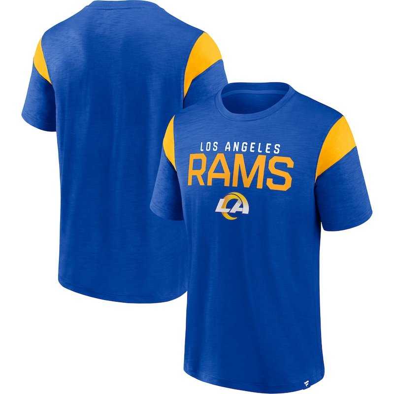 Los Angeles Rams Fanatics Branded RoyalGold Home Stretch Team Men's T-Shirt,We sell and wholesale Los Angeles Rams Fanatics Branded RoyalGold Home Stretch Team Men's T-Shirt on line form chian!